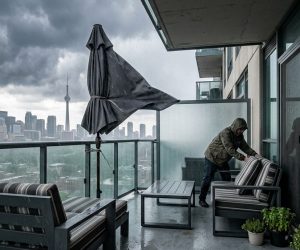 Balcony Storm